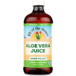 Lily of the Desert Organic Aloe Vera Juice Inner Fillet, 16 fl oz