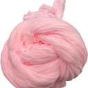 Lmlliang10PC Nylon Stockings Flower 23" Inch(60cm),Mesh Flower for DIY Flower Making(Light Pink)