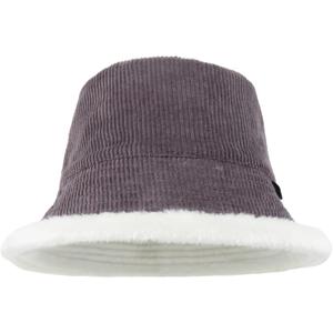 Reversible Corduroy Bucket Hat, Trendy Warm Foldable Fuzzy Fur Bucket Hat for Girls & Women, Ideal for Outdoor Sports