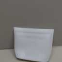 Reusable 100% Silicone Food Storage Bags, Sandwich Snack Bags New Generation Stand Up Zip Container for Soup and Leftovers, Plastice & BPA Free, Microwave Oven Safe 3 Pack (51oz, 34oz, 17oz)