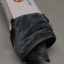 King Size Heating Pad for Back Pain 32"x24" Extra Large Electric Heating Pad for Period Cramps Relief & Body Neck Shoulder Auto Shut Off Heat Pad Temperature Settings Machine Washable Gray