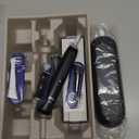 Oral-B iO Deep Clean + Whiten Rechargeable Electric Toothbrush with Visible Pressure Sensor, 2 Minute Timer, 5 Cleaning Settings, 1 iO5 Limited, 3 Toothbrush Heads, Travel Case & Refill Holder, Black