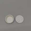 White Porcelain Cross Rosary Jewelry Box, 2 3/4 Inch