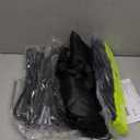 Kids Soccer Goals for Backyard Set of 2-6x4 ft Portable Pop Up Soccer Nets Training Equipment with Soccer Ball, Ladder, Cones, Ideal Birthday for Kids,Baseball & Softball Batting Cages (Yellow)