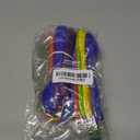 PLASKIDY Plastic Kids Spoons Set of 18 -Toddler Spoons BPA Free/Dishwasher Safe Reusable Children's Spoon Set - Brightly Colored Toddler Cutlery Flatware Set