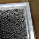 Microwave Filter replacement 6.81" x 6.34" Fits GE WB02X11534 Samsung DE63-00666A Microwave Grease Filter - Freshens and Filters Kitchen Air Entering the Over-the-Range Oven Stove Fan (2-Pack)