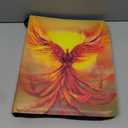 Card Binder for Trading Cards | 9 Pocket with 50 Sleeves up to 900 Cards | Holder Album School Choice for 1-18 Year Boys/Girls | Trading Card Binder Display Case (Card not included) (F1)