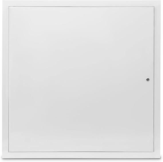 Thicken 1mm 22 x 22 Access Panel for Drywall, Attic Door, Ceiling Access Panel for Drywall, 22x22 Metal Access Panels are Thickened to 1mm to Solve The Problem of Fragile Panels(Screwdriver Latch)