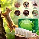 24 Pack Squirrel Repellent Outdoor - Raccoon Repellent, Keep Squirrels Away Out of Plants, Gardens. Yards, Cars Engines