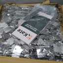 Silver Shimmer Wall Backdorp Shimmer Wall Backdrop Silver Wall Panels 24Pcs Square Sequin Shimmer Wall Backdrop Decoration for Birthday Party,Wedding, Anniversary