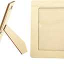 Cregugua Pack of 12 Wooden Picture Frames Unfinished Wood Photos Frames 5x7 for Crafts