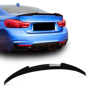 Rear Spoiler for BMW 4 Series F36 4-Door Gran Coupe 2014-2020 Trunk Spoiler Wing Trunk Tail Rear Trunk Lid,Glossy Black Performance Rear Wing - M4 Style