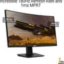 ASUS TUF Gaming 24 (23.6 inch viewable) Curved Monitor (VG24VQER) FHD, 180Hz, 1ms, DCI-P3 90%, Extreme Low Motion Blur Sync, FreeSync, Shadow Boost, Eye Care, DisplayWidget Center