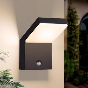 Lustrlach Motion Sensor Outdoor Light Fixtures Wall Mount,Exterior Wall Sconce, Porch Light, Garage Lights, Waterproof Motion Lights for Outside,Garden, Front Door, 1 Pack