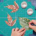IMIKEYA Rotating Cutting Mat for Quilting - Self-Healing Rotary Mat Ideal for Sewing and Craft Projects Durable and Lightweight Design for DIY Lovers