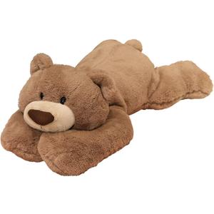Weighted Stuffed Animals, 19.7in 3.3lbs Weighted Bear Stuffed Animal Toy Cute Brown Bear Plush Pillow for Adults Boys Girls
