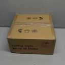 Semi Flush Mount Ceiling Light, Smoky Gray Glass Ceiling Light Fixture, 3-Bulb Modern Black Close to Ceiling Light, Vintage Glass Ceiling Lights for Bedroom Kitchen Living Room, Bulb Not Included (11.8 inch)