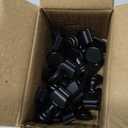 Kathfly 24 Pcs Metal Table Number Holders 1.7 inch Mini Place Card Holders Bulk Harp-clip Table Sign Stands Card Holder Display Picture Memo Notes Menu for Weddings Restaurants Birthday Decor (Black)