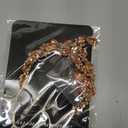 Hicarer Bridal Teardrop Cluster Crystal Jewelry Set for Women Necklace Earrings Wedding (Light Peach)