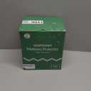 Premium Waterproof Mattress Protector King Size, Breathable Bed Cover 3D Air Fabric Cooling Mattress Pad Cover Smooth Soft Noiseless Washable, 8''-21'' Deep Pocket (White)