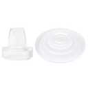 Momcozy Original S9 Pro/S12 Pro Replacement Accessories, Only Compatible with Momcozy S9 Pro/S12 Pro Breast Pump NOT for S9/S12(Duckbill Valves & Silicone Diaphragm,1 Pack) (2 Pieces Set, Transparent)
