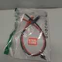 2 Pack Adjustable Zip Tie Lock with 3-Digit Combination for Helmet, Bike Rack, Motorcycle, Skateboard, Luggage, Skis, French Door, Stroller & Cabinet, Lightweight Bicycle Lock