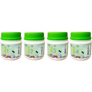 12 LBS Rock Tumbler Grit Set, Rock Tumbler Grit Refill Kit,4-Steps Supplies for Tumbling and Polishing Stones and Gems