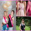 24 Pack Pink Blank Sash, Plain Satin Sashes for Pageants and Party Decorations