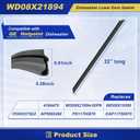 WD08X21894 Dishwasher Lower Door Gasket Seal Compatible with GE and Hotpoint Dishwasher, Replacement Part WD08X10090 4164470 AP5980286 PS11700870 EAP11700870 PD00037622