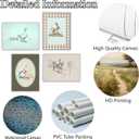 Pormipone 6 PCS Vintage Nursery Wall Art Baby Girl & Boy Nursery Decor Alphabet Rabbit Goose Picture Farmhouse Canvas Prints for Girls & Boys Room Bedroom Decorations 8x10 in (Unframed)