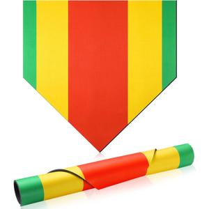 WinnerWhy Baseball Training Home Plate 17 Inch Colored Pitching Plate Softball Baseball Bases Tools for Pitching and Hitting Practice (Green Yellow Orange)