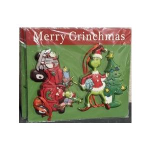 Merry Grinchmas Christmas Ornaments 10 Piece Brand New In Original Packaging