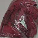 Parthea Women One Shoulder Long Sleeve Ruched Bodycon Midi Dress Fall Wedding Guest Elegant Cocktail Party Gown (Large, Wine)