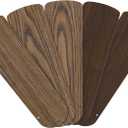 Westinghouse 16.5-Inch Replacement Fan Blades for 42-Inch Ceiling Fans, Oak/Walnut