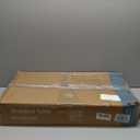 Sweetcrispy Overbed Bedside Table with Wheels, Adjustable Hospital & Home Use Bed Table, Rolling Laptop Table, Mobile Standing Desk, White (27.56"D x 15.75"W x 43.31"H)