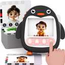 2 x COOVA Word Pop & Talking Flash Cards for Kids Ages 4-8, Matching Letter Game, Spelling Phonics Sight Words Flash Cards Kindergarten & 1st Grade, Pocket Speech CVC Word Games, Learn to Read Toys