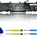 CC03XL Laptop Battery Compatible with HP ZBook Firefly 14 G7 G8 EliteBook 830 835 840 845 G7 G8 Series HSTNN-DB9Q L77608-2C1 HSTNN-IB9F L77608-1C1 HSTNN-LB8Q L77608-421 L78555-005 53Wh(Shape-A)