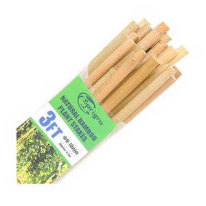 Bamboo Stakes 3FT 30pcs, 36 inch Garden Stakes Multi-Purpose, Bamboo Plant Support Stakes for Tomatoes, Beans, Peppers, Flowers, Potted, Maintain the Plant Posture, Strengthen and Stem