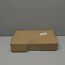 Rywuanku Tall Brushed Gold Bathroom Faucet Waterfall Spout, Single Handle Sink Faucet with Pop-up Drain & Deck Plate, Modern 1 Hole Vanity Faucet for Vessel Sink