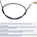 946-04254 Park Control Cable Fit for Cub Cadet Volunteer WT Tracker Sport Limited LE FIS Replace 746-04254