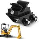 Mini Excavator Quick Change Hitch,Excavator Attachments Quick Hitch for Small Digger Quick Coupler,Fit Most of to 0.8-2 tons Mini Excavators