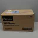 O-Cedar EasyWring Microfiber Spin Mop, Bucket Floor Cleaning System, Red, Gray, Standard