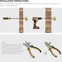 Banqin 30 Pack Drawer knobs Chrome Cabinet Knobs Closet Door Knob Polished Nickel Kitchen Knob for Cabinets Large Round Ball Hardware Single Hole