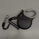 Fida Upgraded Retractable Dog Leash 30ft, Heavy Duty Pet Walking Leash for Medium/Large Breed up to 110 lbs, 360 Tangle-Free Long Retract Dog Lead, Soft Grip, One-Hand Brake, Black