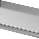 Skyflame 25"x16" Stainless Steel Griddle Plate for BBQ, Hibachi, Flat Top Grill with Even Heating, Grease Groove, Foldable Handles, Ideal for Charcoal/Gas Grills, Camping, Tailgating, Outdoor Cooking