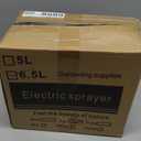 Battery Powered Sprayer 1.7 Gallon, Upgrade Powerful Electric Sprayer with 3 Mist Nozzles, Rechargeable Handle, Retractable Wand, Garden with Adjustable Shoulder Strap for Lawn,Garden,Cleaning