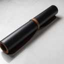 OfficeOzone Desk Mat with All-New Edge Stitch, Double-Sided, Black and Brown, 35.4" x 15.7"