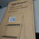 HBtower Step Ladder Sturdy, Heavy Duty Step Stool for Adults