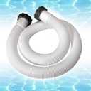 1.5" Replacement Pool Pump Hose for Above Ground Pools Accessories - 29060E Pool Hoses for Intex 1,500 GPH Pump, Sand Filters Saltwater System (White -1 Pack)