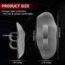 Anti‑Slip Workout Grips – Ergonomic Rubber Palm Protector for Weight Lifting, Deadlifts, Pull‑Ups, Crossfit – Two-Ring, No Sweaty Gym Grip Pads for Men & Women